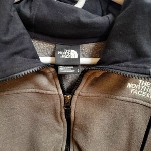 North Face zip up hoodie size large men